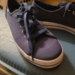 Classic Keds Navy Canvas Sneakers